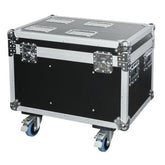 DAP Flightcase Wheeled for 4x Showtec Shark Spot / Wash / Zoom / Combi
